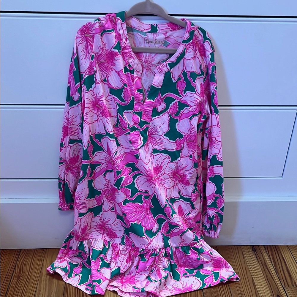 Girls Lilly Pulitzer floral dress